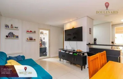 Apartamento garden no reserva das torres com 3 dormitórios à venda, 117m² por r$ 580.000 - uberaba - curitiba/pr