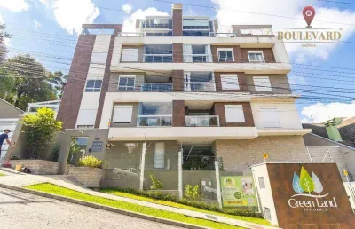 Apartamento garden no edifício green land, com 2 dormitórios à venda, 65 m² por r$ 640.000 - uberaba - curitiba/pr