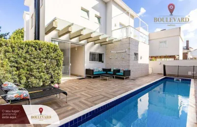 Casa no jardim américa com 4 dormitórios à venda, 343 m² por r$ 3.400.000 - uberaba - curitiba/pr