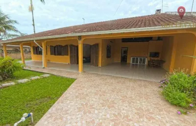 Casa térrea, lado mar, com 5 dormitórios à venda, 225 m² por r$ 650.000 - praia de leste - pontal do paraná/pr