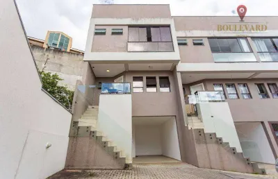 Sobrado em condomínio fechado com 3 dormitórios à venda, 138 m² por r$ 960.000 - guabirotuba - curitiba/pr