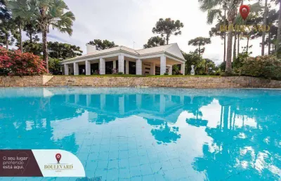 Casa exclusiva com 4 suítes à venda, 1400 m² por r$ 15.000.000 - planta o recanto - piraquara/pr