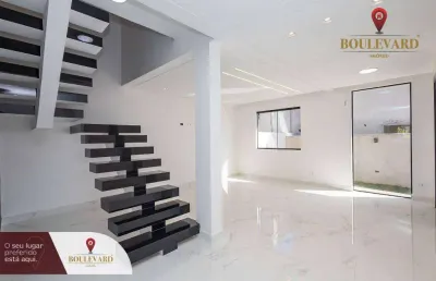 Sobrado novo com 3 dormitórios à venda, 213 m² por r$ 1.200.000 - bairro alto - curitiba/pr