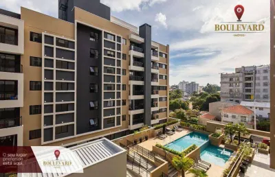 Apartamento no jardim dos manacás com 2 dormitórios à venda, 59 m² por r$ 530.000 - tingui - curitiba/pr