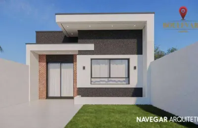 Casa com 3 dormitórios à venda, 60 m² por r$ 299.000,00 - riviera - matinhos/pr