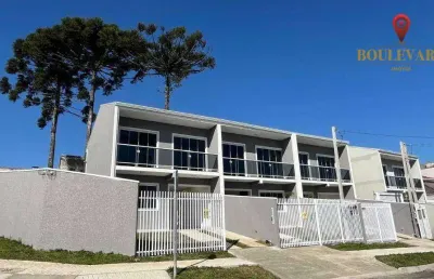 Sobrado de esquina com 3 dormitórios à venda, 87 m² por r$ 695.000 - alto boqueirão - curitiba/pr
