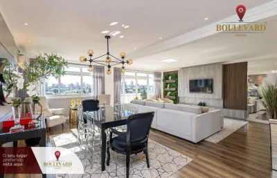 Apartamento no edifício napleão sbravati com 2 suítes à venda, 189 m² por r$ 1.930.000 - batel - curitiba/pr