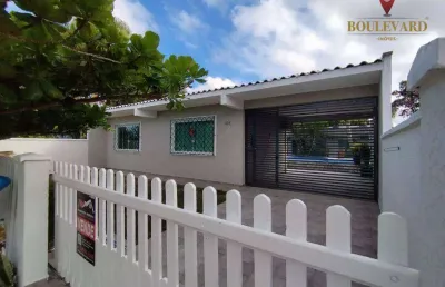 Casa térrea com piscina e 4 suítes à venda, 200 m² por r$ 985.000 - pontal do norte - itapoá/sc
