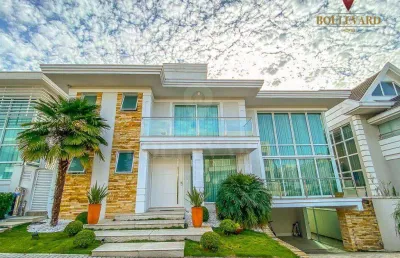 Casa no boulevard excellence, com 4 dormitórios à venda, 550m² por r$ 4.300.000 - uberaba - curitiba/pr