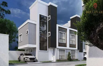 Sobrado à venda, 155 m² por r$ 639.000,00 - uberaba - curitiba/pr