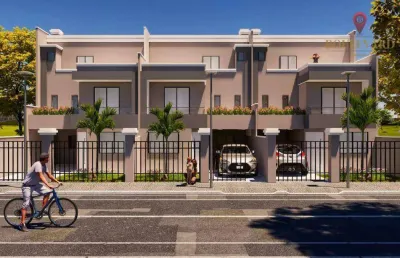 Sobrado com 3 dormitórios à venda, 132 m² por r$ 600.000,00 - uberaba - curitiba/pr
