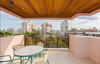 Cabral, apto 264m²,  andar alto , ed. chácara marumbi, condomínio clube, 4 quartos, 2 suítes, larei