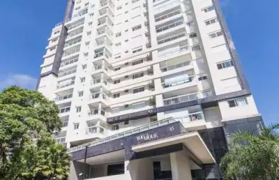 Água verde, apartamento mobiliado em condomínio clube, rua sem saída, 120 metros privativos, 3 quar
