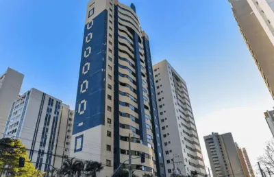 Cabral,  ap 118m² privativos, ed. country garden, 2 vagas, varanda com churrasqueira, 3 quartos, su
