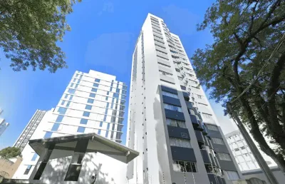 Centro, ed.la defense, um por andar, 3 suítes, 3 vagas, lareira, varanda, churrasqueira a carvão, à