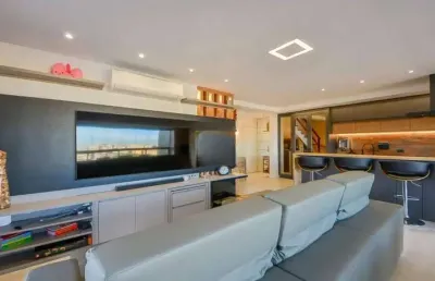 Água verde, cobertura duplex, ed. win, 3 quartos, 2 vagas,142.48m² privativos, condomínio clube à v