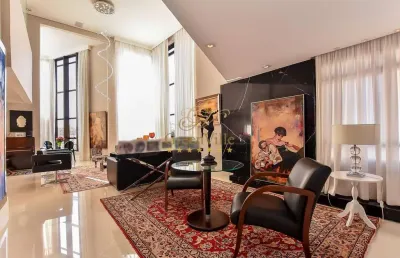 Batel,  ed. place vendome, duplex de luxo 4 salas , 4 suítes, 5 vagas, decorado, à venda, curitiba,