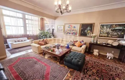 Elegante apartamento na galeria menescal, copacabana  com amplos 200m²