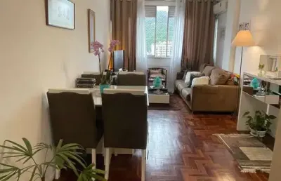 Apartamento com 1 quarto , mais um escritorio - com 1 vaga em botafogo- rj