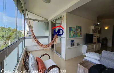Alto leblon, 2 quartos reformado, 1 vaga na escritura, vista agradável, sol da manhã