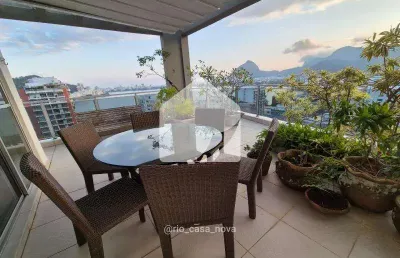 Cobertura duplex com vista panorâmica - jardim botânico