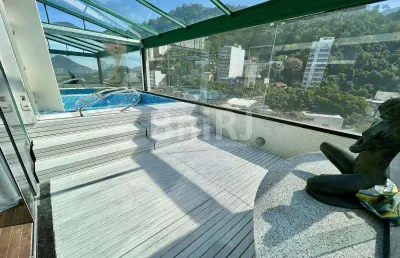 Cobertura com 4 quartos para alugar na Rua dos Oitis, Gávea, Rio de Janeiro