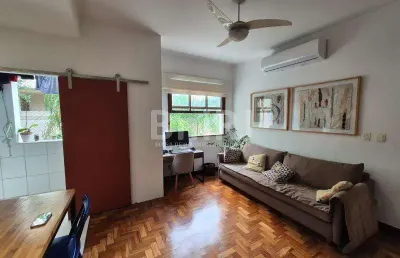 Silêncio, vista para o cristo e muito verde no leblon! apartamento 2 quartos na rua aperana com vaga.