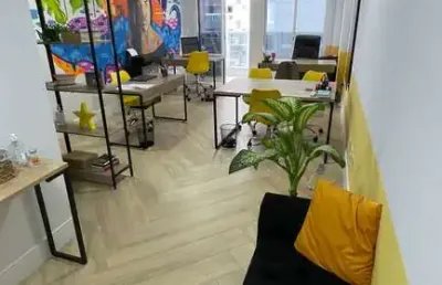 Oportunidade imperdível - sala comercial no kibon office em praia grande!