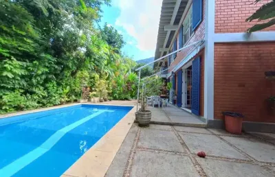 Casa à venda, 4 quartos, 2 suítes, 5 vagas, jardim botânico - rio de janeiro/rj