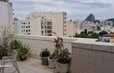 Cobertura à venda, 4 quartos, 2 suítes, 1 vaga, laranjeiras - rio de janeiro/rj