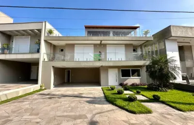Casa de luxo em condomínio no residencial lagos de nova ipanema, hipica, porto alegre-rs: 4 quartos, 4 suítes, 2 salas, 6 banheiros, 4 vagas, 312m².