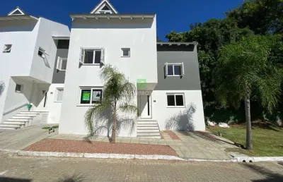 Casa em condomínio fechado com 3 quartos à venda na rua manuele cristiane gonçalves, 79, vila nova, porto alegre, 200 m2 por r$ 519.000