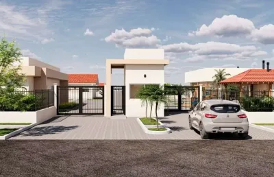 Casa em condomínio à venda em porto alegre-rs, bairro restinga - 2 quartos, 1 suíte, 2 banheiros, 1 vaga de garagem, 54,55 m².