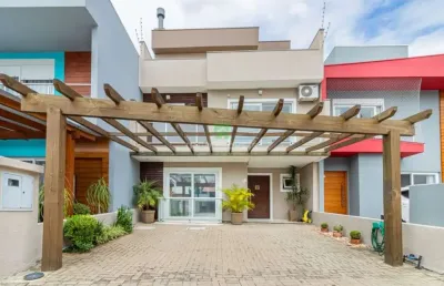 Imperdível! casa em condomínio à venda em porto alegre-rs, bairro hípica, 3 quartos, 1 suíte, 2 salas, 3 banheiros, 2 vagas e 244m²