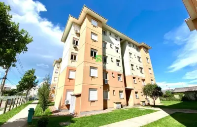Apartamento à venda em porto alegre-rs, bairro restinga: 2 quartos, 2 salas, 1 banheiro, garagem, 48m². imperdível!