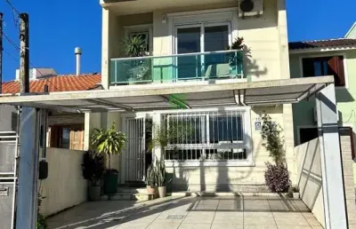 Casa à venda em porto alegre-rs, bairro hípica: 3 quartos, 1 suíte, 2 salas, 3 banheiros, 2 vagas, 135 m². venha conferir!