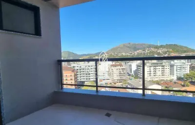 Apartamento com dois quartos à venda, 63 m² por r$ 580.000 - agriões - teresópolis/rj