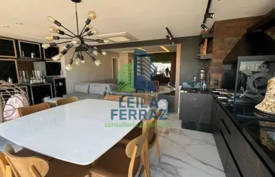Aparatmento lindamente decorado no giardino san felipe com 3 dorm 1 suíte e 2 vagas próximo ao metrô