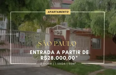 Apartamento à venda em são paulo - vila curuçá - entrada de 26.000,00