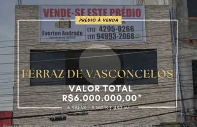 Prédio à venda no centro comercial de ferraz de vasconcelos - são paulo