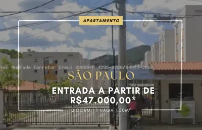 Apartamento para venda em são paulo entrada de 47.000,00- jaraguá
