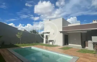 Casa com piscina e aera gourmet, 03 quartos sendo 01 com suíte máster  bairro: universitário -  campo grande - ms codigo: 100532