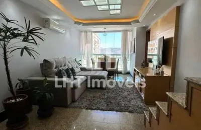 Cobertura triplex 240m2 com mirante e vistão eterno para o mar em icaraí
