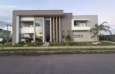 Imponente casa alto padrão no melhor condomínio de maricá