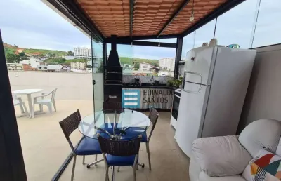 Cobertura com 2 quartos à venda na Rua das Calcedônias, Marilândia, Juiz de Fora
