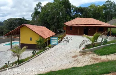Chácara com 2 dormitórios à venda, 5248 m² por r$ 690.000,00 - reprêsa - juiz de fora/mg