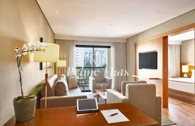 Flat disponível para venda no george v residence casa branca no jardim paulista, com 62m², 1 dormitório e 1 vaga