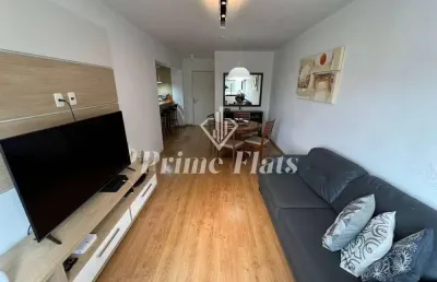 Flat disponível para locação no roomo itaim bibi, com 64m², 2 dormitórios e 2 vagas