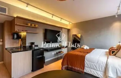 Flat disponível para venda no park inn by radisson berrini, com 28m², 1 dormitório e 1 vaga de garagem