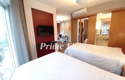 Flat disponível para venda no edifício stella vega na paraíso, com 31m², 1 dormitório e 1 vaga de garagem